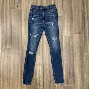 Hollister (Abercrombie & Fitch) Ultra High Rise Super Skinny Denim Jeans